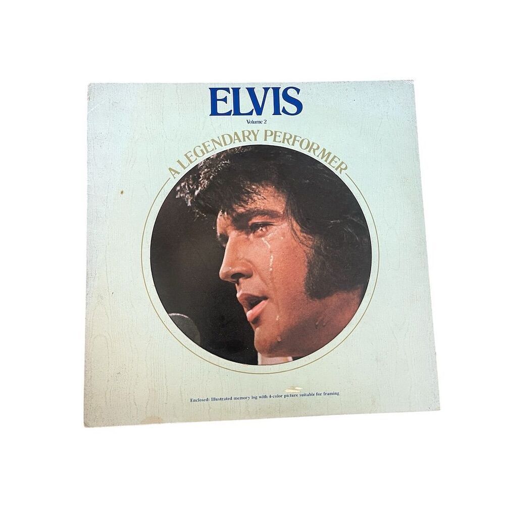 Elvis Presley A Legendary Performer Vol 2 LP RCA 1976 VG+ Collector's‎ Edition
